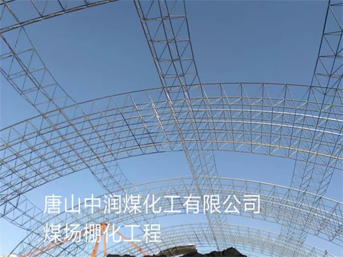 深圳中润煤化工有限公司煤场棚化工程